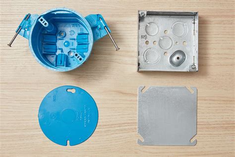 when to use plastic vs metal box for ac outlets|electrical box vs plastic box.